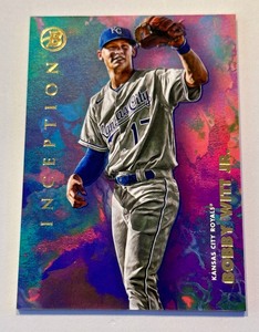 lot 55C image: Bobby Witt Jr. RC 2021 Bowman Inception #27 Rookie Baseball Card