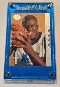 lot 77C image: Shaquille ONeal Encased 1996 Upper Deck SP Championship Series #S20 Basketball Card