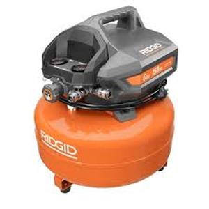 Ridgid 6 Gallon Air Compressor   Customer Returns See Pictures