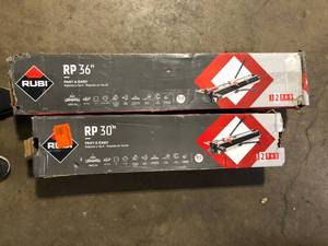 lot 21 image: Lot of Assorted Tile Cutter Various Models and Conditions   Customer Returns See Pictures