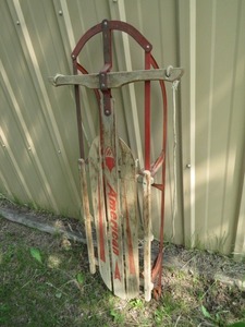 lot 30 image: Vintage American Champion Snow Sled