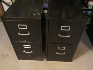 lot 34 image: Mixed Lot of 2 Drawer Filing Cabinets