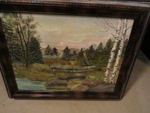 lot 36 image: Framed Print by Mavis