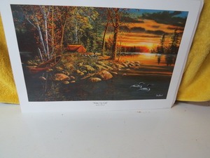 lot 122 image: Jim Hansel Print - Wake Up Call