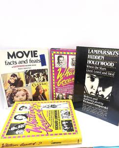 lot 45 image: Set of 4 Movie Facts and Star Where are They Now Books
