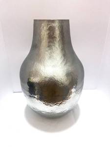lot 85 image: Hammered Aluminum Vase