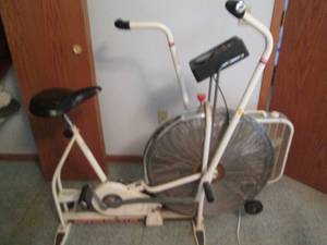 lot 203 image: Vintage Schwinn stationary exercise...