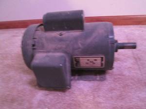 lot 261 image: Vintage AC 2hp motor...
