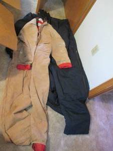 lot 273 image: Lot of mens insulated coveralls...