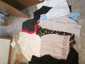 lot 276 image: Assorted size womens pants, skirts...