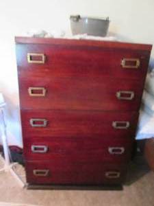 lot 288 image: 5-Drawer highboy dresser (matches l...