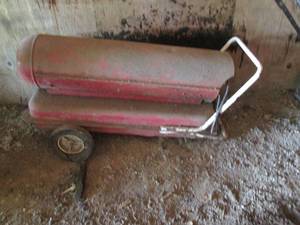 lot 156 image: Wards kerosene heater...