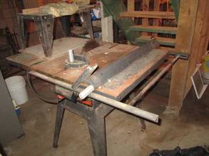 lot 94 image: Sears Craftsman 10 table saw. May ...
