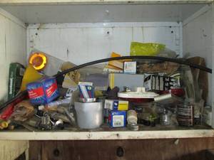 lot 145 image: Entire contents of cupboard, see pi...
