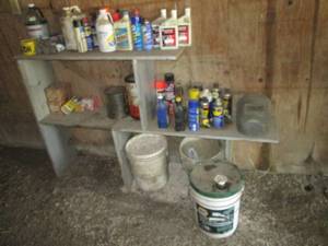 lot 147 image: Lot of automotive fluids and half f...