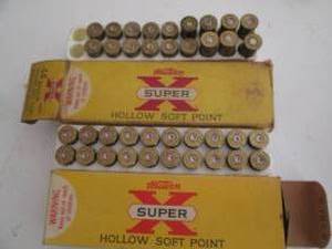 Two mis-match boxes of Western .44 ...