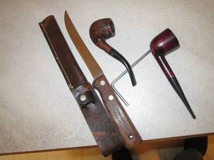 lot 42 image: Vintage tobacco pipes plus Imperial...