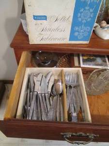 lot 75 image: Vintage Solid Stainless tableware, ...