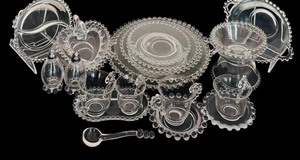 lot 66 image: Assorted Vintage Candlewick Dishes