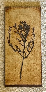 lot 115 image: Lovely Ceramic Wall Art with Embossed Tree Design