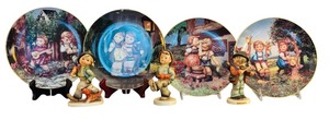 lot 80 image: MJ Hummel Plates Little Companions Collection and Figurines