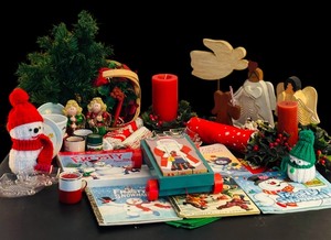 lot 184 image: Christmas Decor Including Adorable Angels and More