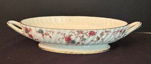 lot 153A image: Vintage Minton Ancestral Handled Vegetable Serving Dish