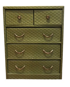 lot 247 image: Awesome Mid Century Strorage Organizer