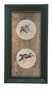 lot 262 image: Vintage Duck Motif Print