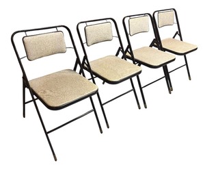lot 264 image: Vintage Samsonite Folding Chairs