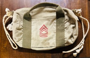 lot 309 image: Petite Vintage Military Bag