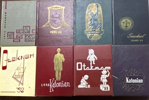 lot 160 image: Collection of Vintage Yearbooks