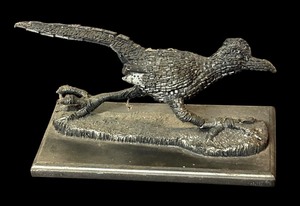 lot 274A image: Hudson Honeywell Pewter Roadrunner Figurine