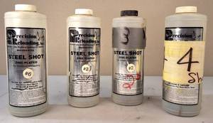 lot 13 image: Precision Reloading Inc.  Steel Shot Zinc Plated for Shotshell Reloading #6,#2,#3 & #4