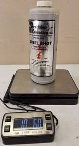 lot 27 image: Precision Reloading - Zinc Plated Steel Shot #1 (.160) - 10 Lbs.6.0  oz