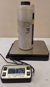 lot 32 image: Zinc Plated Steel Shot #3 (.140) - 7 Lbs. and 14.2oz