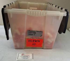 lot 46 image: Precision Reloading Wads  TUPRW123-100  12GA 3 WADS for Lead,Steel, Bismuth ( 12 gallon tote)