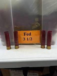 lot 48 image: Federal  3 12 Federal Premium 2 14oz  312 in Wad- 12 Gallon Tote