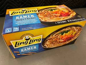 lot 13 image: Ling Ling Tokyo-Style Ramen Shoyu Chicken Noodle Bowls - Pack of 4