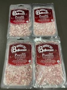 lot 22 image: Bellantani Diced Pancetta - 4 Pack
