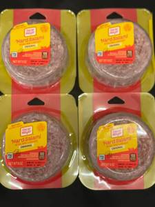lot 30 image: Oscar Mayer Hard Salami Pack (4 Packs of 8oz Each)