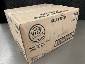 lot 38 image: Vital Cuisine Nutritional Juice Drink White Grape 506 FL OZ
