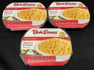lot 39 image: Set of 3 Bob Evans Macaroni & Cheese 20oz Packaged Meals