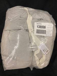 lot 4 image: Linen Comforter & Sham Set - TwinTwin XL with Recycled Polyester Fill