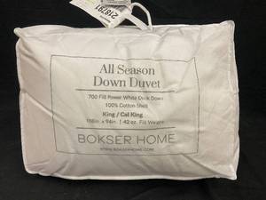 Bokser Home King/Cal King All Season Down Duvet