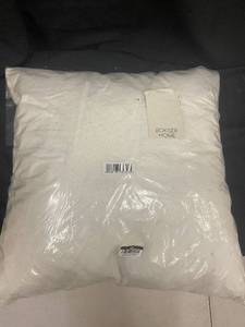 lot 302 image: Boxer Home Pillow with Linen Cover and Duck Feather Fill