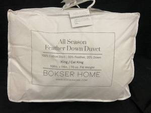 lot 54 image: Damaged All Season Feather Down Duvet - KingCal King Size