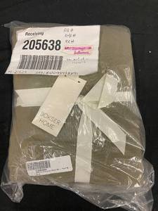 lot 86 image: Bokser Home Twin XL Sheet Set in 100% French Linen