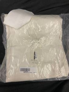 lot 103 image: Queen Size 100% French Linen Bed Skirt - Off White