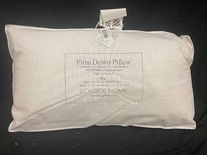 lot 119 image: Bokser Home Firm Down Pillow King Size with Damaged Packaging